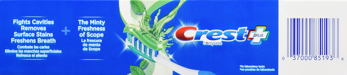 Crest + Scope Complete Whitening Toothpaste 5.4oz