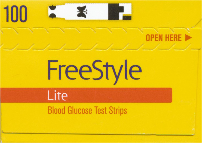 FreeStyle Lite Test Strips 100ct