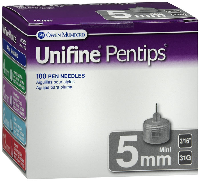 Unifine Pentips 5mmx31g 100ct