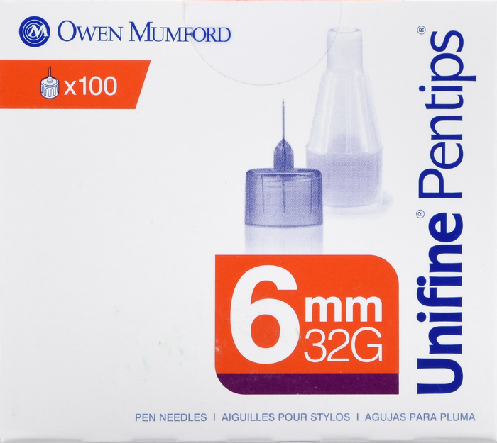 Unifine Pentips 6mmx32g 100ct