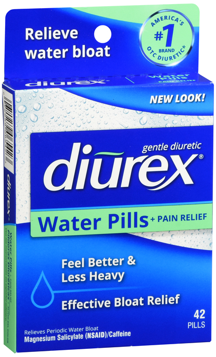 DIUREX WATER PILLS W/CAFFEINE TAB 42CT