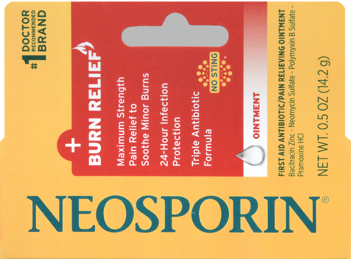 NEOSPORIN BURN RELIEF OINTMENT 0.5 OZ