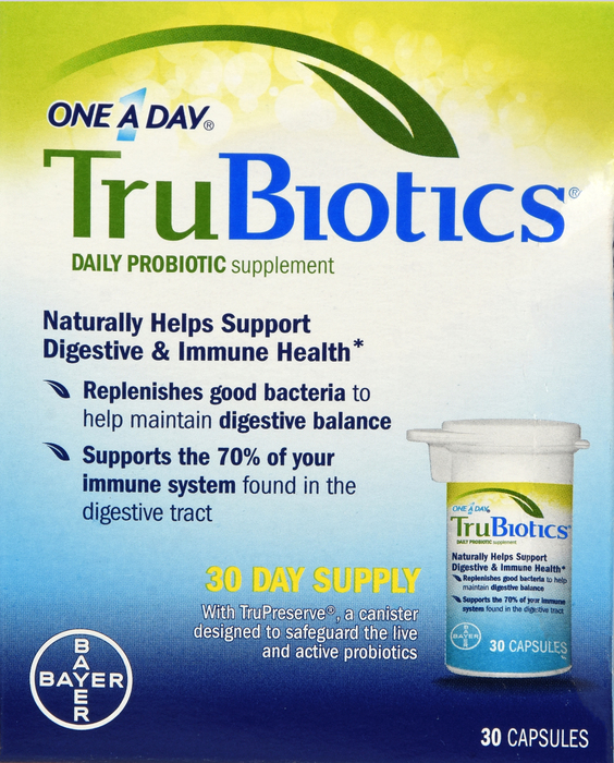 TRUBIOTICS DIGETSIVE CAPSULE 30CT