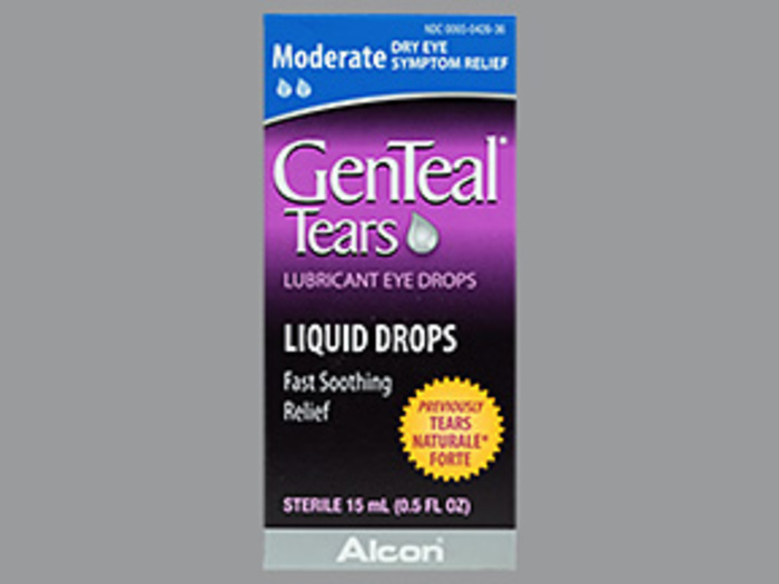 GenTeal Tears Moderate Eye Drops 0.5oz