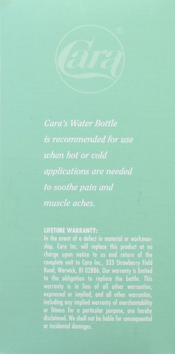 CARA WATER BOTTLE #4 LUXURY