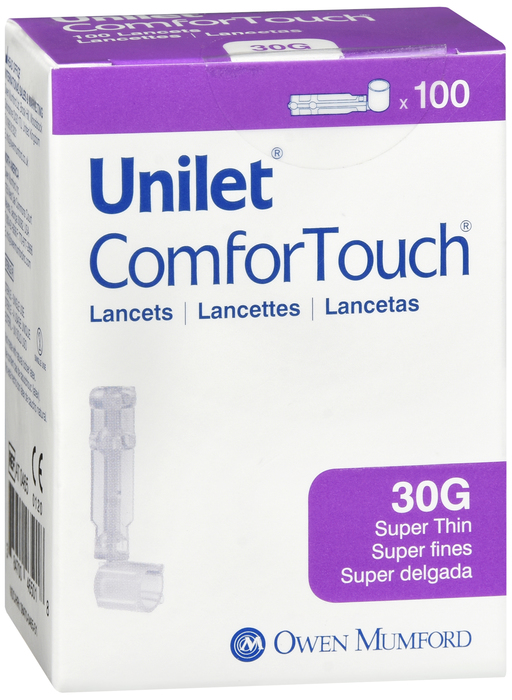 Unilet ComforTouch Lancets 30 G 100ct