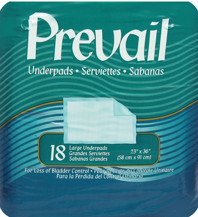 Prevail Underpads 23x36 4x18ct