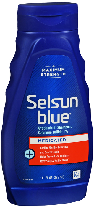 Selsun Blue Medicated Dandruff Shampoo 11oz