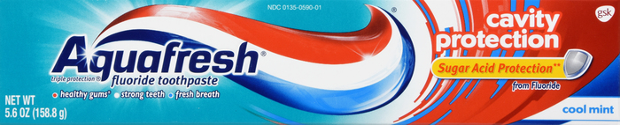 AQUAFRESH CAVITY PROTECTION TOOTHPASTE 5.6OZ