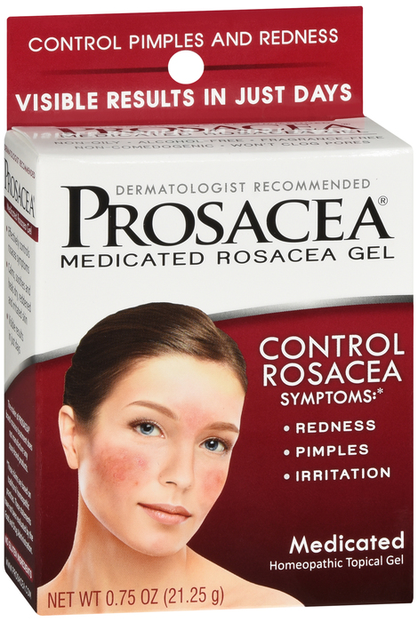 Prosacea Medicated Rosacea Homeopathic Topical Gel 0.75oz