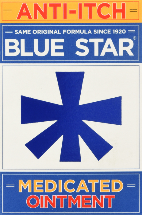 Blue Star Anti-Itch Medicated Ointment 2oz