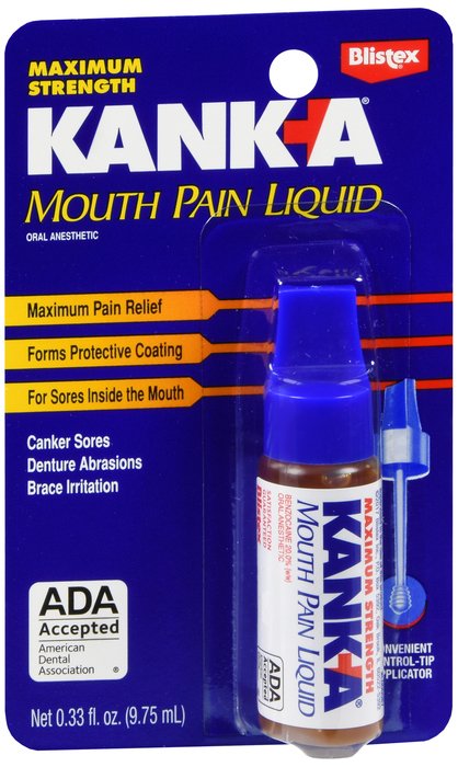 Kanka Maximum Strength Mouth Pain Liquid 0.33oz