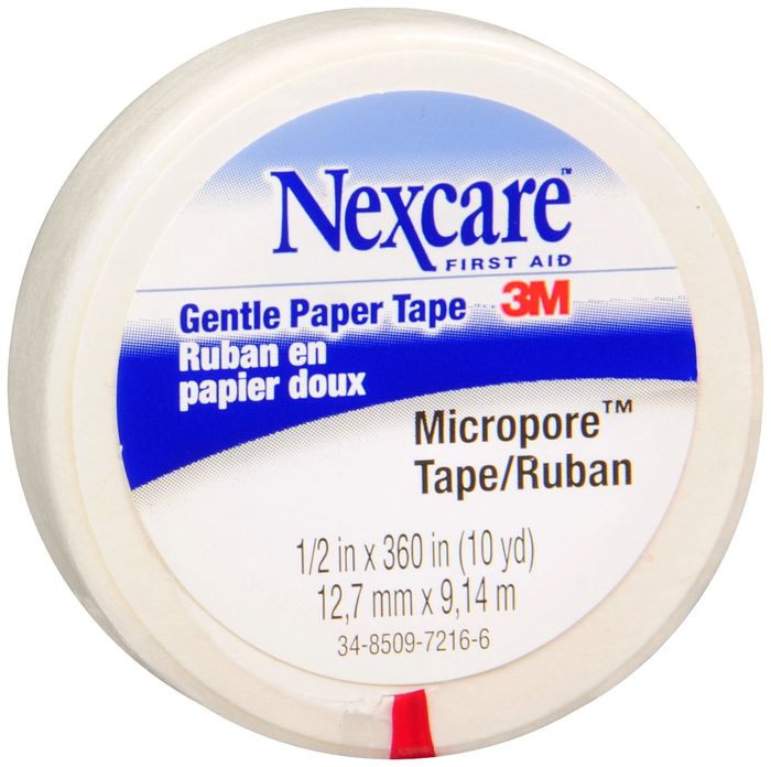 NEXCARE TAPE MICROPORE 24CTX1/2"X10YD