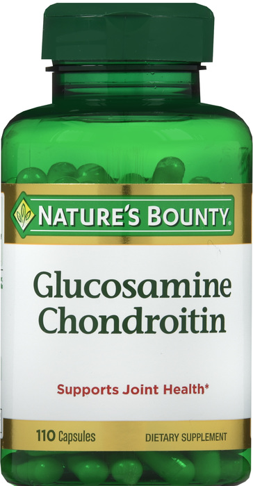 GLUCOSAMINE CHOND CAP 110CT NAT BOUNTY