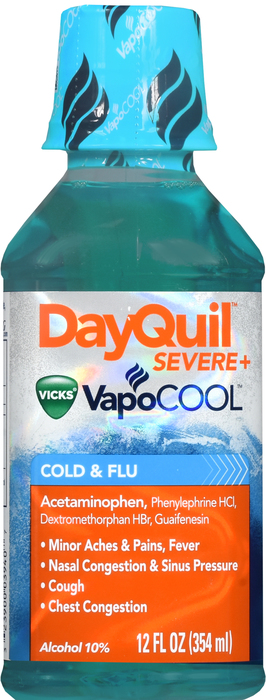 DayQuil Severe Vapocool Liquid 12oz