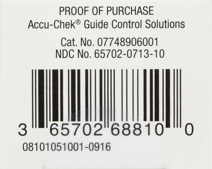 ACCU-CHECK GUIDE CONTROL SOLUTION 2LEV