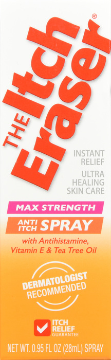 The Itch Eraser Max Strength Anti-Itch Spray 0.95oz