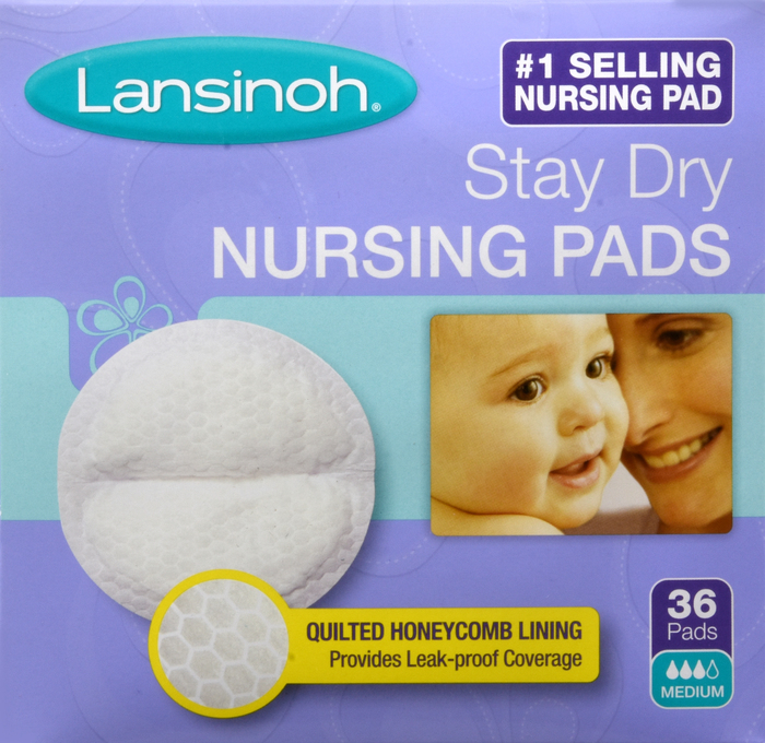 Lansinoh Stay Dry Nursing Pads 36ct