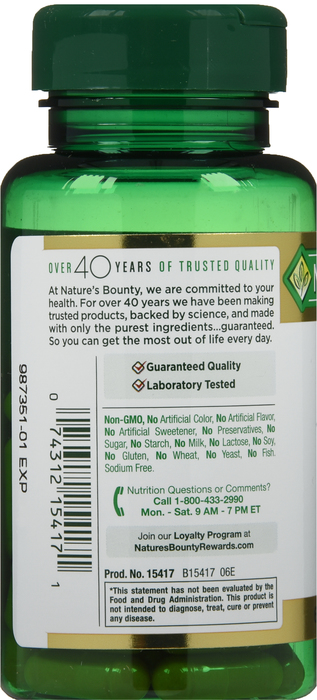 Nature's Bounty Turmeric 450mg Capsules 60ct