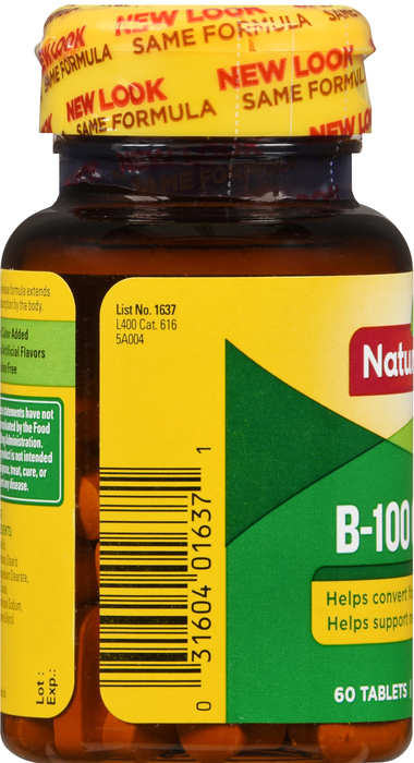 Nature Made B-100 Complex Time Release Tablets 60ct