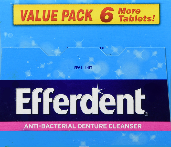 EFFERDENT ORIGINAL TABLET 126CT