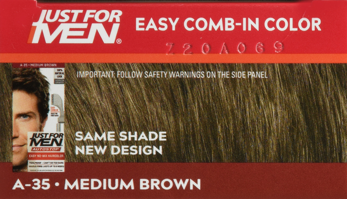 Just for Men AutoStop Hair Color Medium Brown 1ct