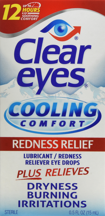 Clear Eyes Cooling Comfort Redness Relief Drops 0.5oz