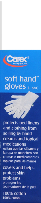 Carex Soft Hand Gloves, Large 1ct