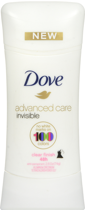 Dove Advanced Care Clear Finish Deodorant 2.6oz