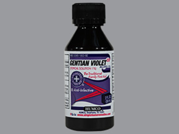 GENTIAN VIOLET 1% 2OZ HUMCO