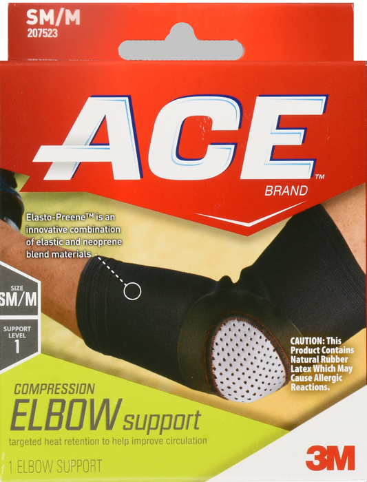 ACE Compression Elbow Support Elasto-Preene Small/Medium 1ct