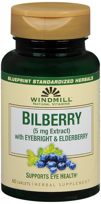 BILBERRY 5MG EXTRCT CAP 60CT WINDMILL