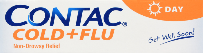 CONTAC COLD FLU DAY NON-DROWSY CPL 24CT