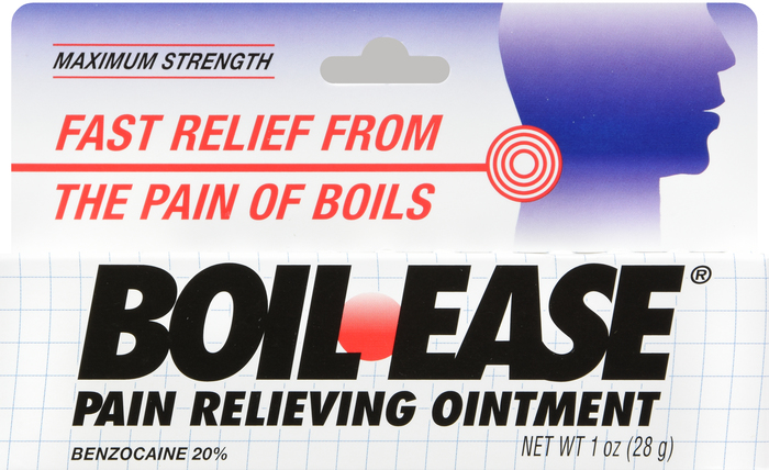 Boil Ease Maximum Strength Pain Relieving Ointment 1oz