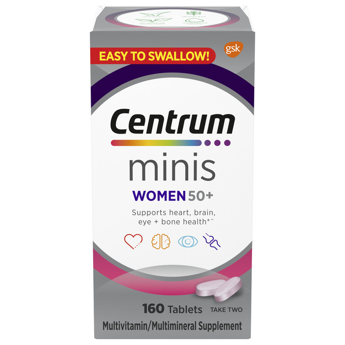 Centrum Mini Adult 50+ Women Tablets 160ct