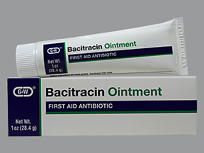 G&W BACITRACIN OINTMENT 500UN/GM 1OZ