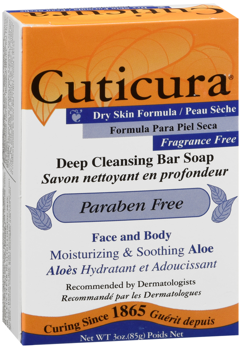 CUTICURA MEDICATED BAR ANTI BACT DRY 3OZ