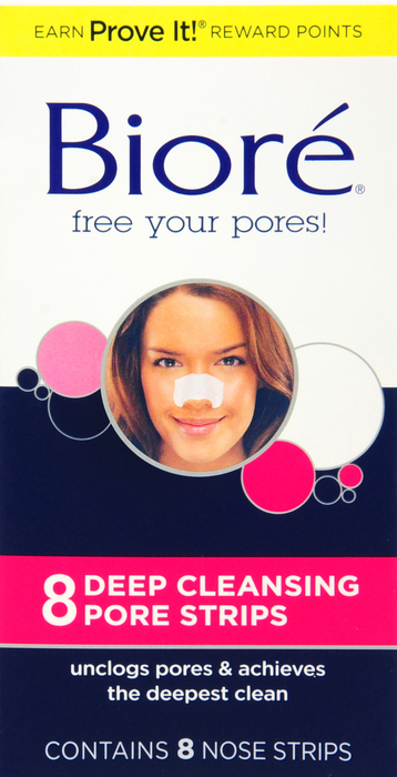 Biore Original Deep Cleansing Pore Strips 8ct