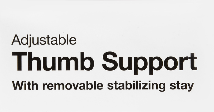 Good Neighbor Pharmacy Thumb Support w/Removable Stabilizing Stay Small/Medium 1ct