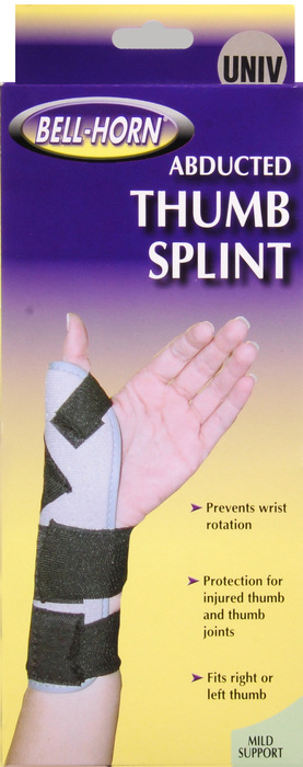 ABDUCTED THUMB SPLINT UNIV BELLHORN