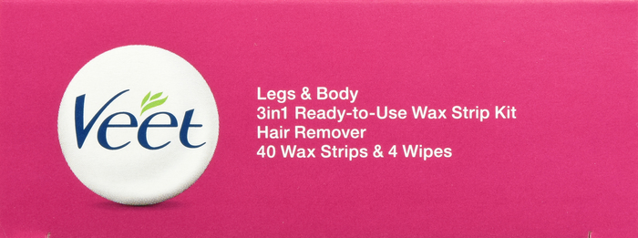 Veet Leg/Body Strip Sensitive Skin 40ct