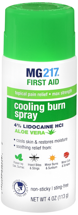 MG217 Cooling Burn Spray 4oz