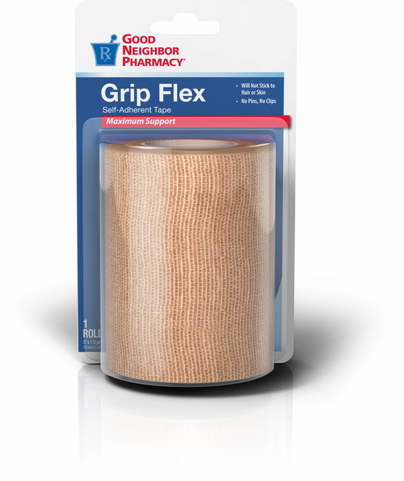 Good Neighbor Pharmacy Grip Flex Self-Adherent Tape 3" x 1.9 yds 1ct