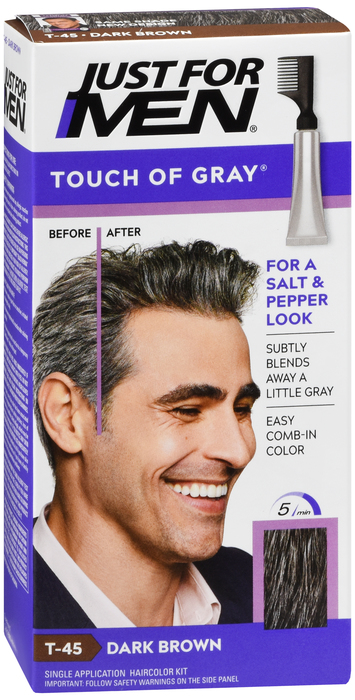 JUST FOR MEN TOUCH OF GRAY DARK BROWN