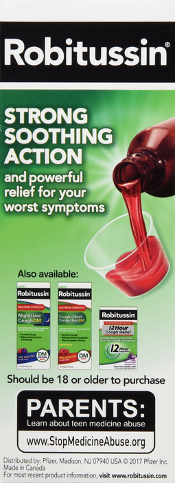 ROBITUSSIN SEVERE MS LIQ C/C/F 8OZ