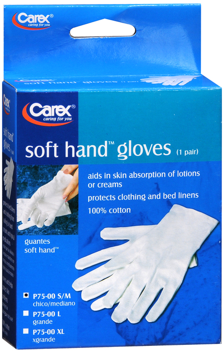 Carex Soft Hand Gloves, Small/Medium 1ct