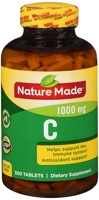 Nature Made Vitamin C 1000mg Tablets 300ct