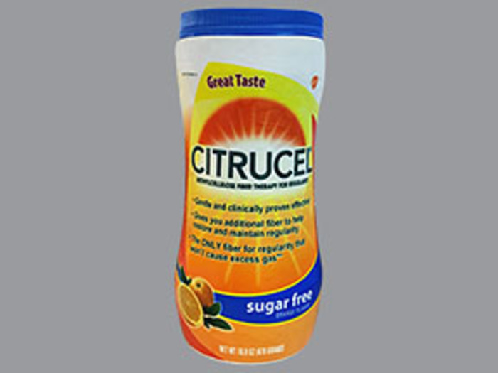 Citrucel Sugar Free Fiber Therapy Powder Orange 16.9oz