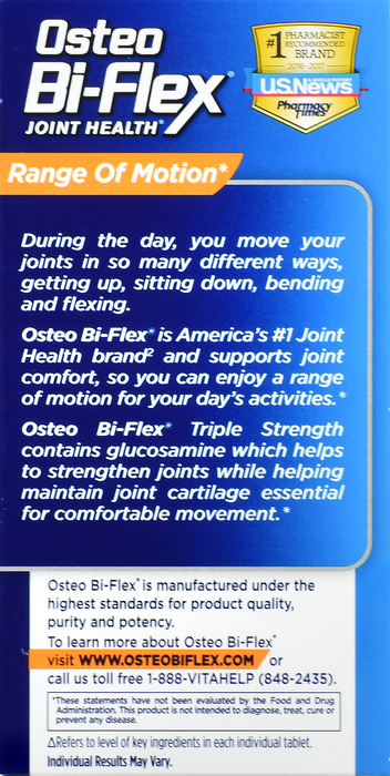 Osteo Bi-Flex Triple Strength Coated Tablets 80ct