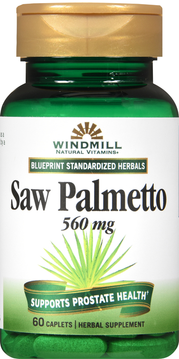 Windmill Saw Palmetto 560mg Caplets 60ct